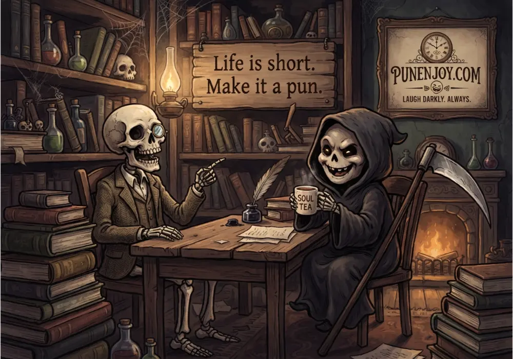 Funny Dark Humor Puns Captions