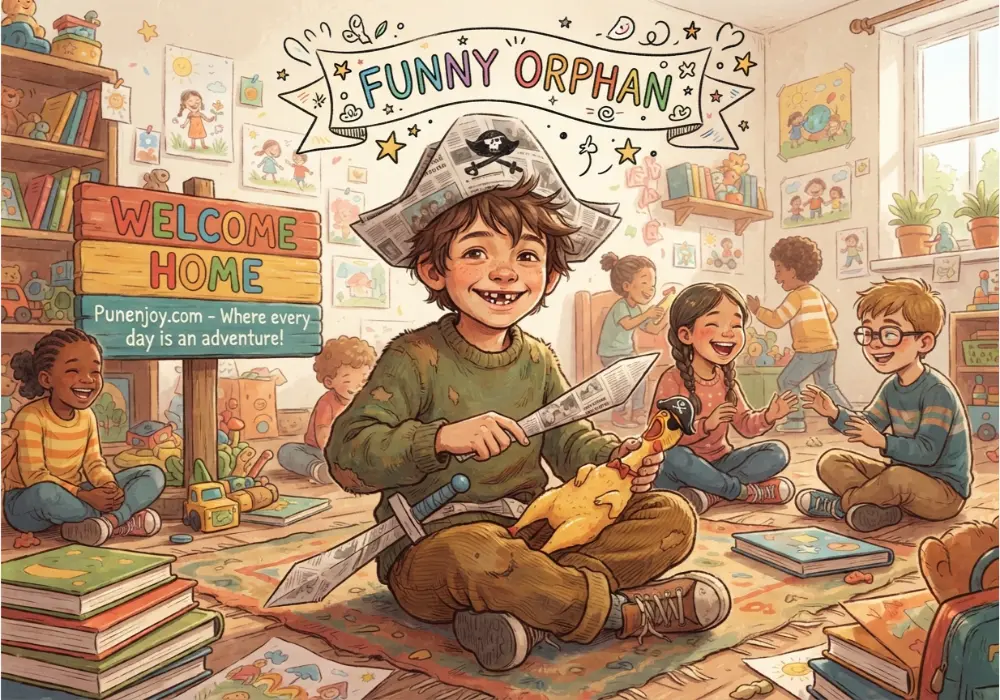 Funny Orphan Puns Captions
