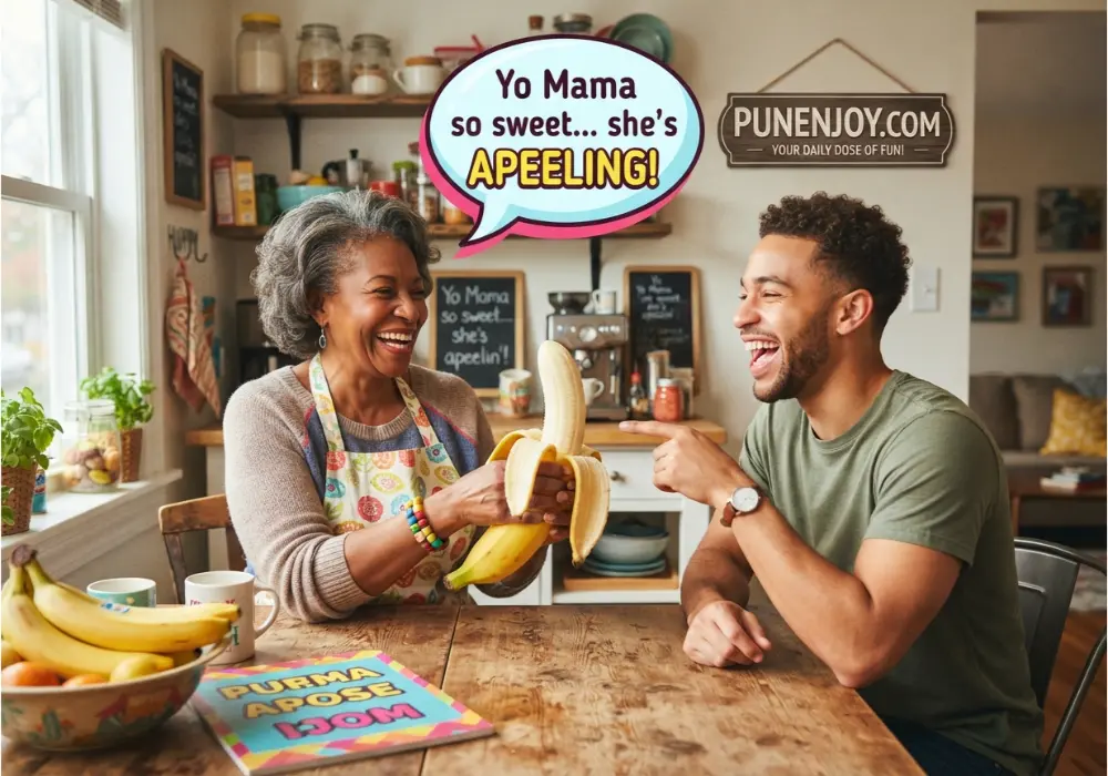Funny Yo Mama Puns & Captions