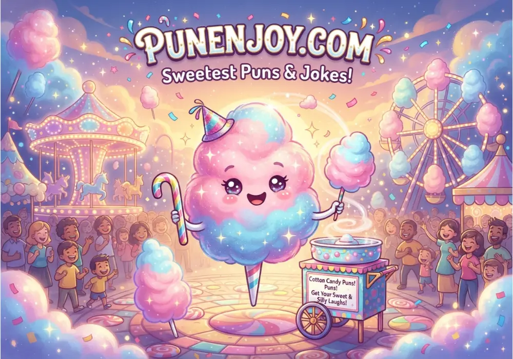 Best Cotton Candy-Themed Wordplay Jokes