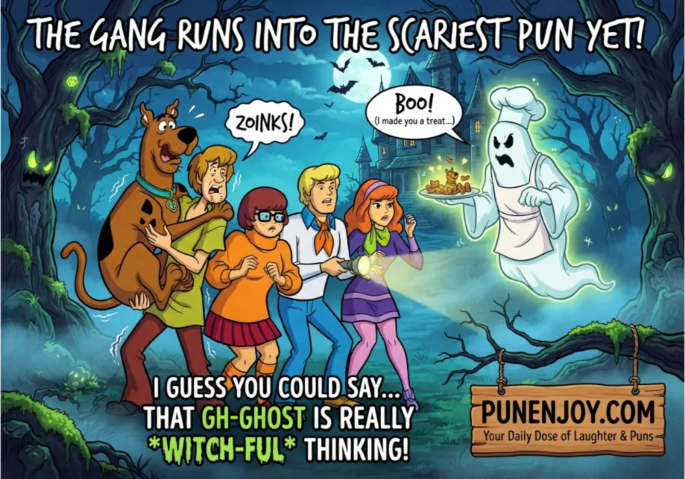 Best Scooby-Doo-Themed Wordplay Jokes