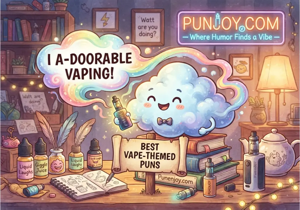 Best Vape-Themed Wordplay Jokes