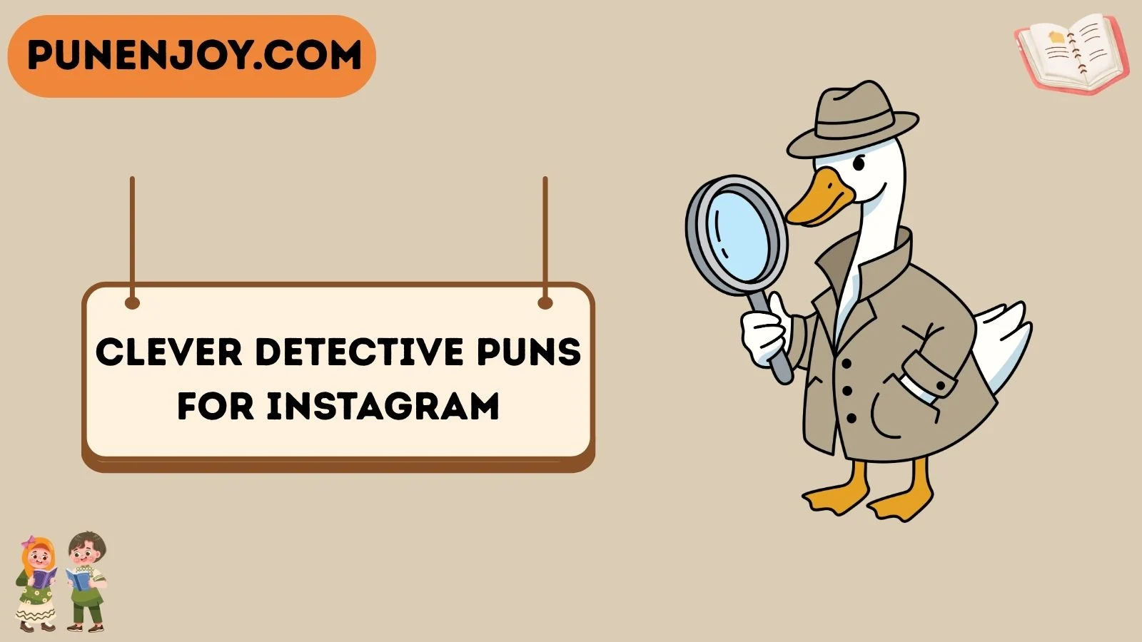 Clever Detective Puns for Instagram