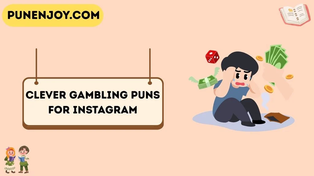 Clever Gambling Puns for Instagram