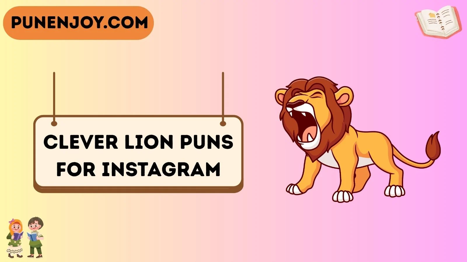 Clever Lion Puns for Instagram