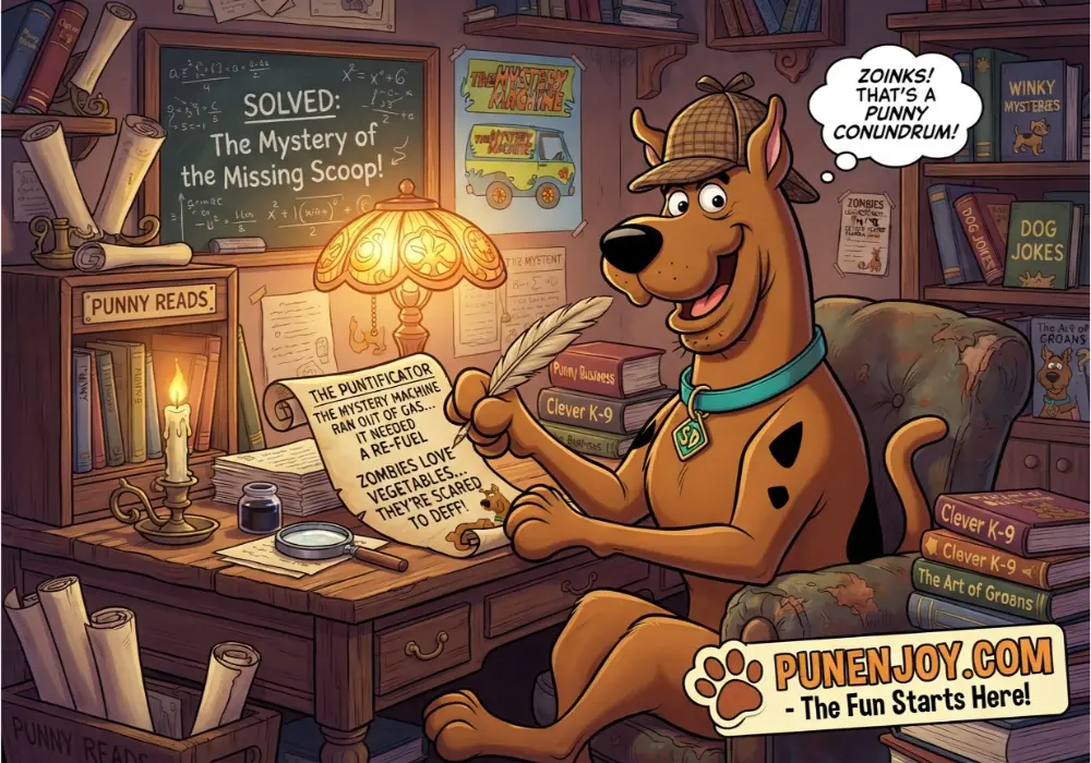 Clever Scobey-Doo Puns for Instagram