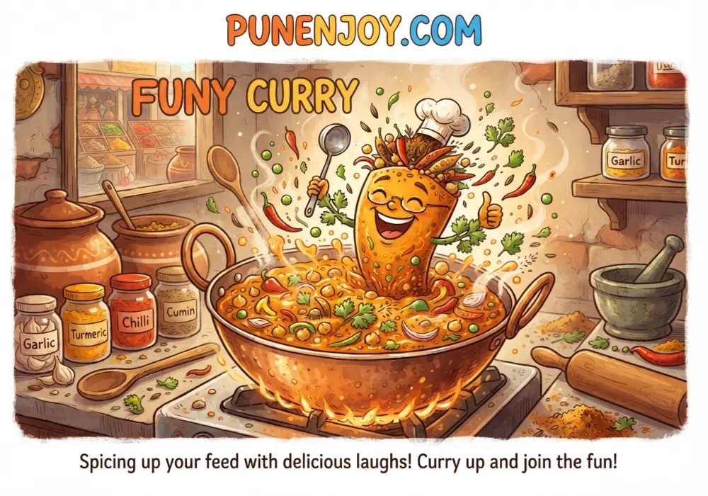Funny Curry Puns Captions
