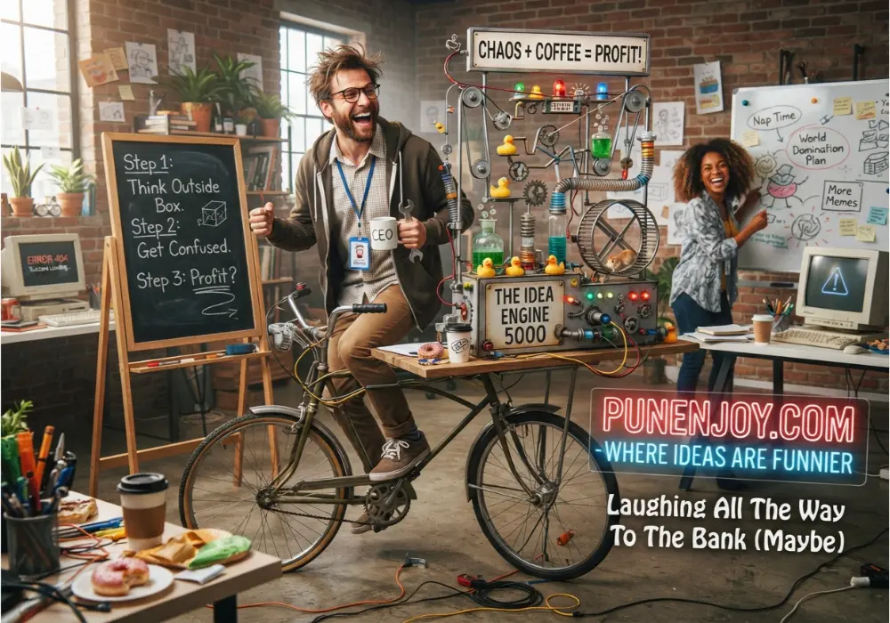 Funny Entrepreneur Puns Captions