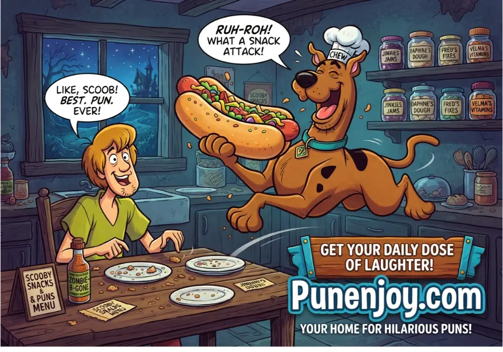 Funny Scooby-Doo Puns & Captions