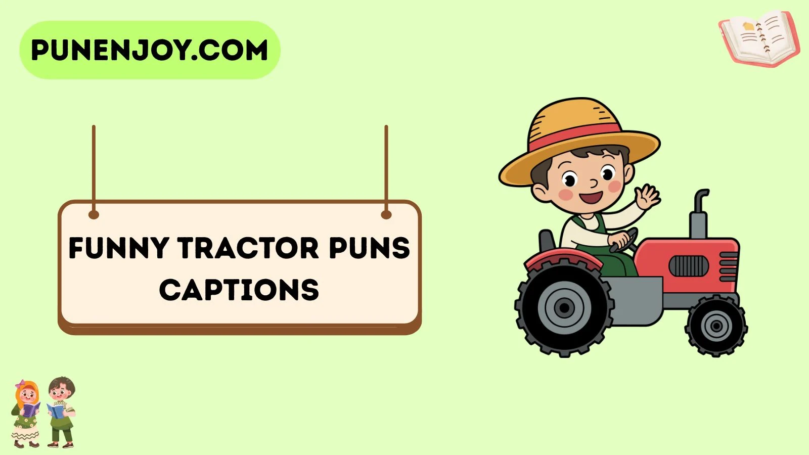 Funny Tractor Puns Captions