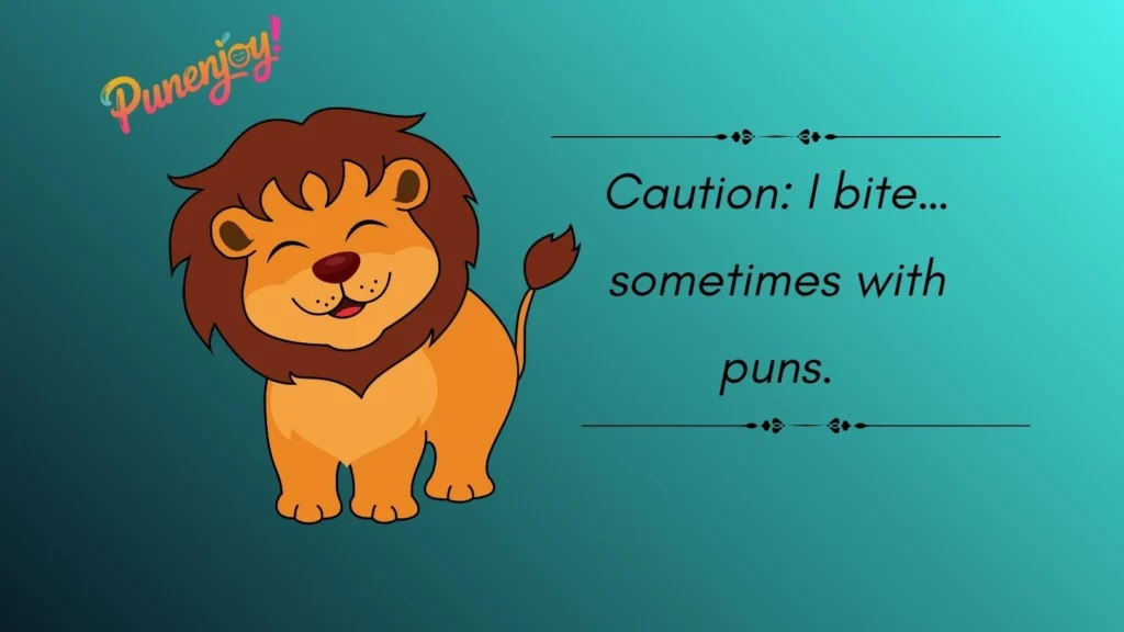 Lion Puns Jokes and One Liners