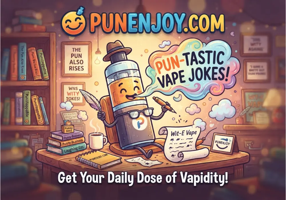 Witty Vape Puns for Social Media
