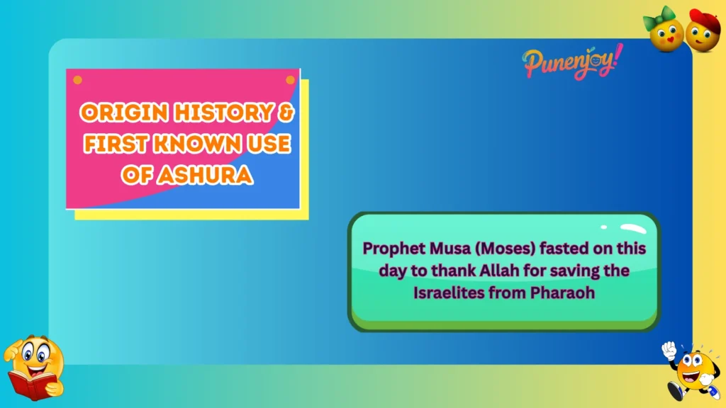 Origin History & First Known Use of Ashura