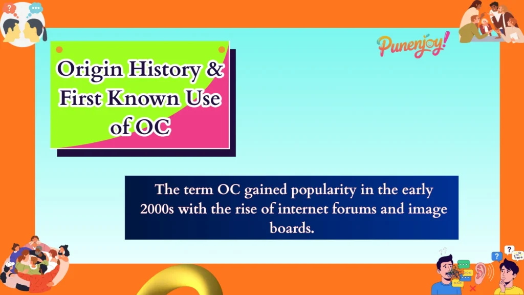 Origin History & First Known Use of OC