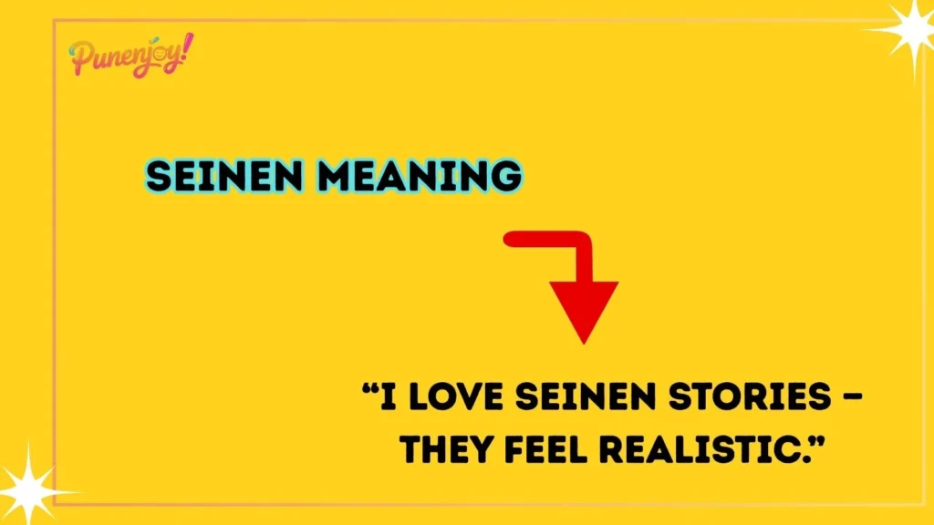 "seinen meaning"