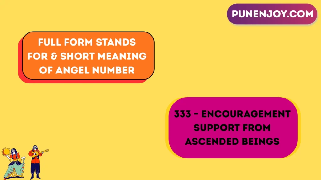 Full Form Stands For & Short Meaning of Angel Number