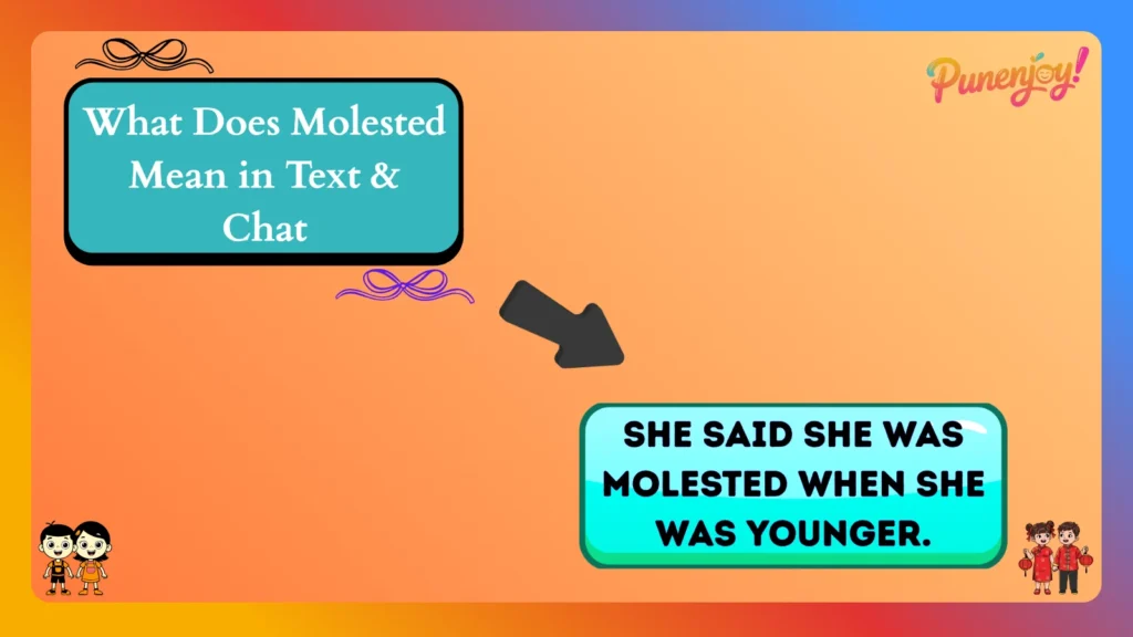 What Does Molested Mean in Text & Chat