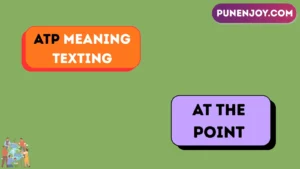 atp meaning texting