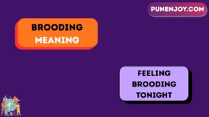 brooding meaning