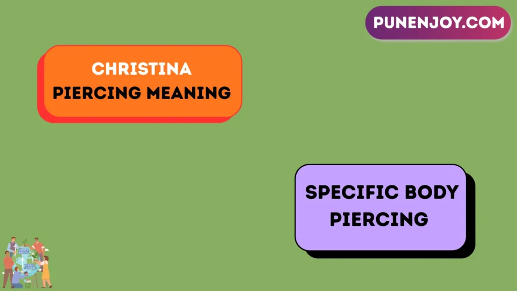 Christina piercing meaning