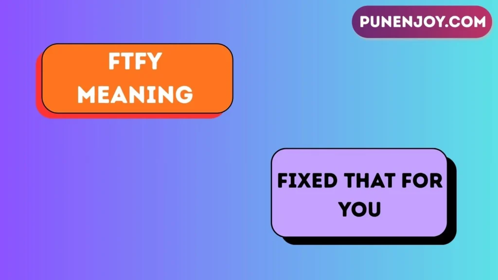 ftfy meaning