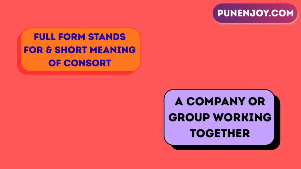 Full Form Stands For & Short Meaning of Consort