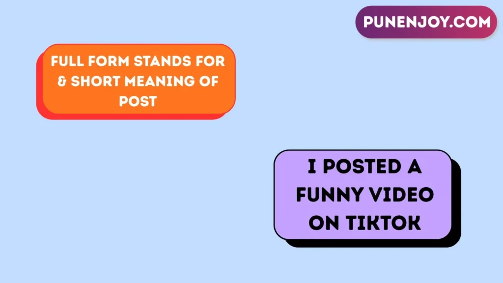 Full Form Stands For & Short Meaning of Post