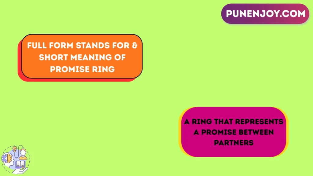 Full Form Stands For & Short Meaning of Promise Ring