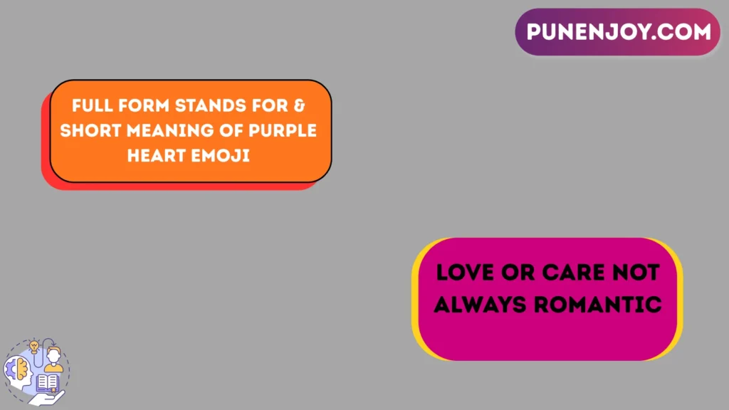 Full Form Stands For & Short Meaning of Purple Heart Emoji