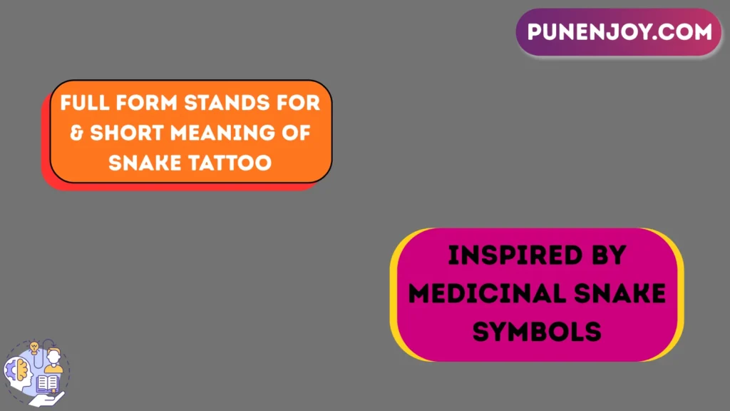 Full Form Stands For & Short Meaning of Snake Tattoo