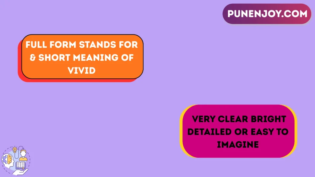 Full Form, Stands For & Short Meaning of Vivid