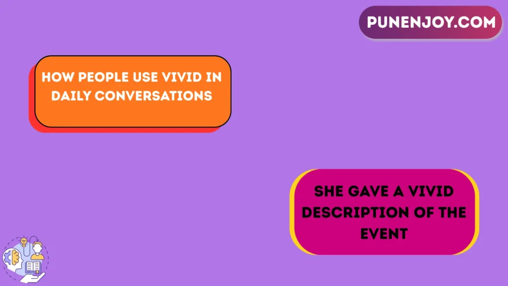 How People Use Vivid in Daily Conversations
