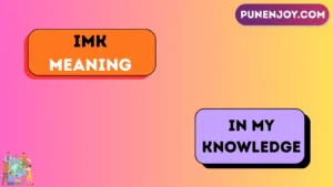 IMK meaning