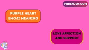 purple heart emoji meaning