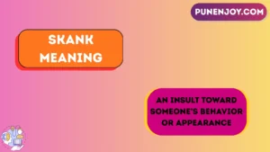 skank meaning