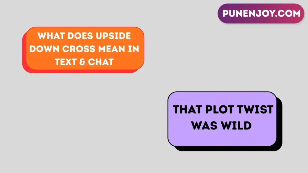 What Does Upside Down Cross Mean in Text & Chat