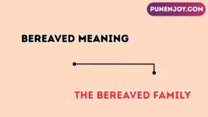 bereaved meaning