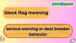 black flag meaning