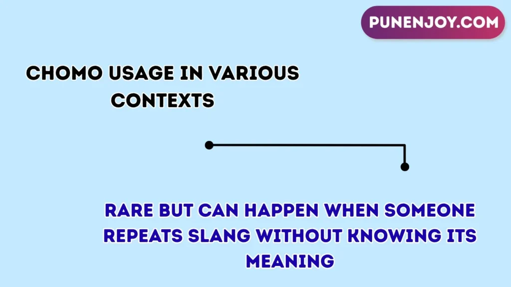 chomo Usage in Various Contexts