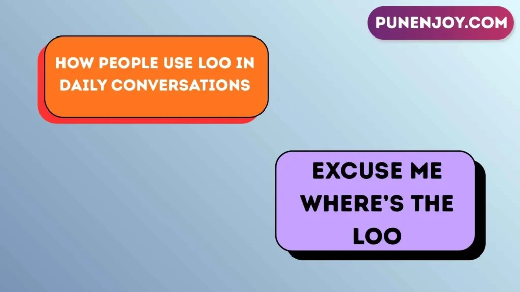 How People Use Loo in Daily Conversations