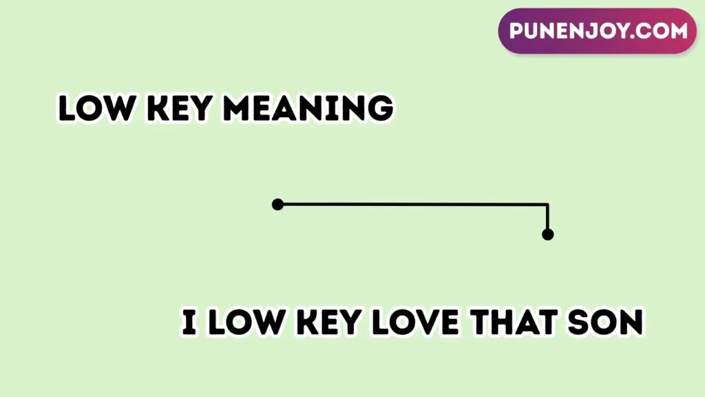 low key meaning