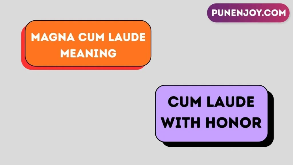 magna cum laude meaning