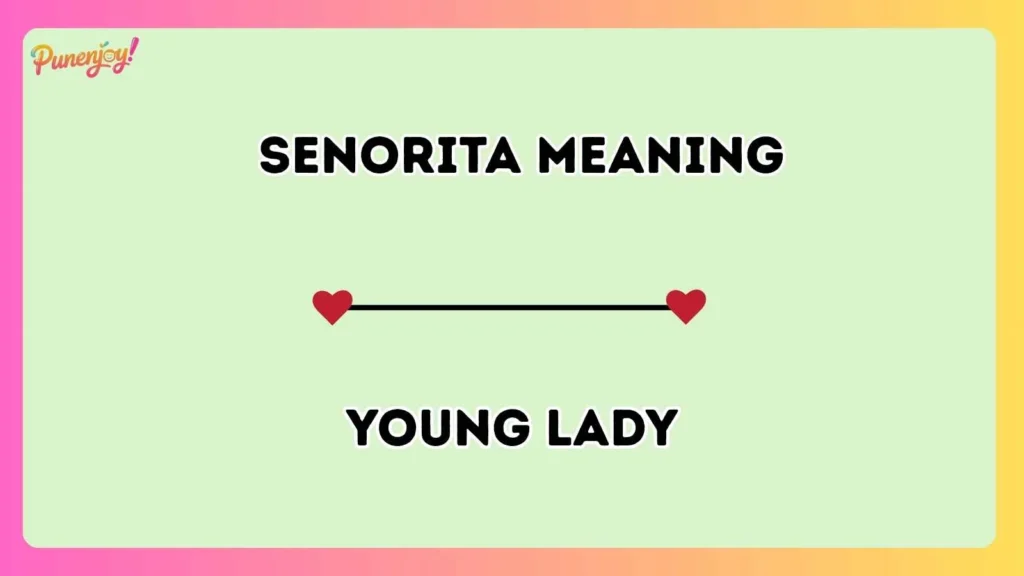 señorita meaning