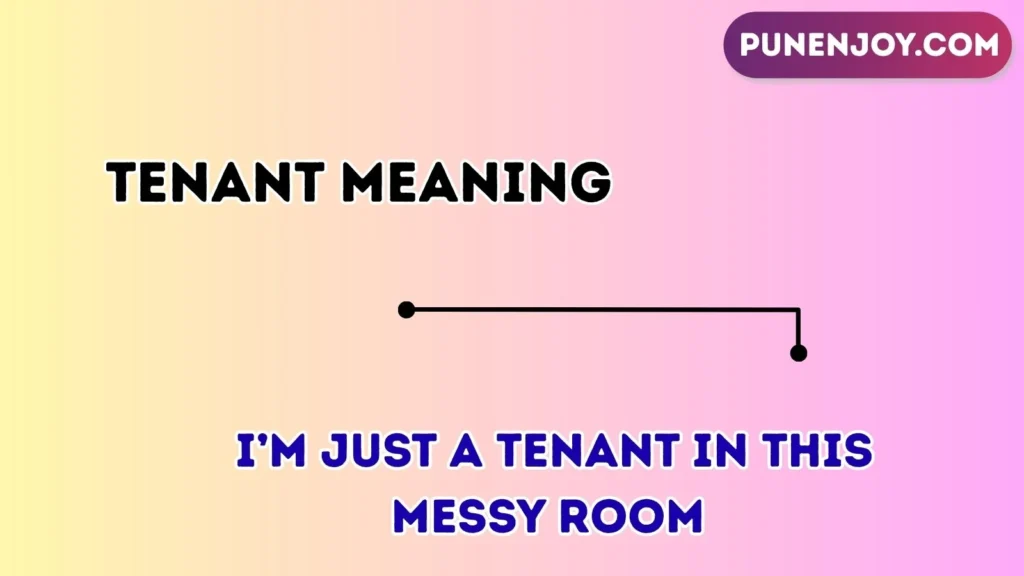 tenant meaning