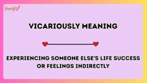 vicariously meaning