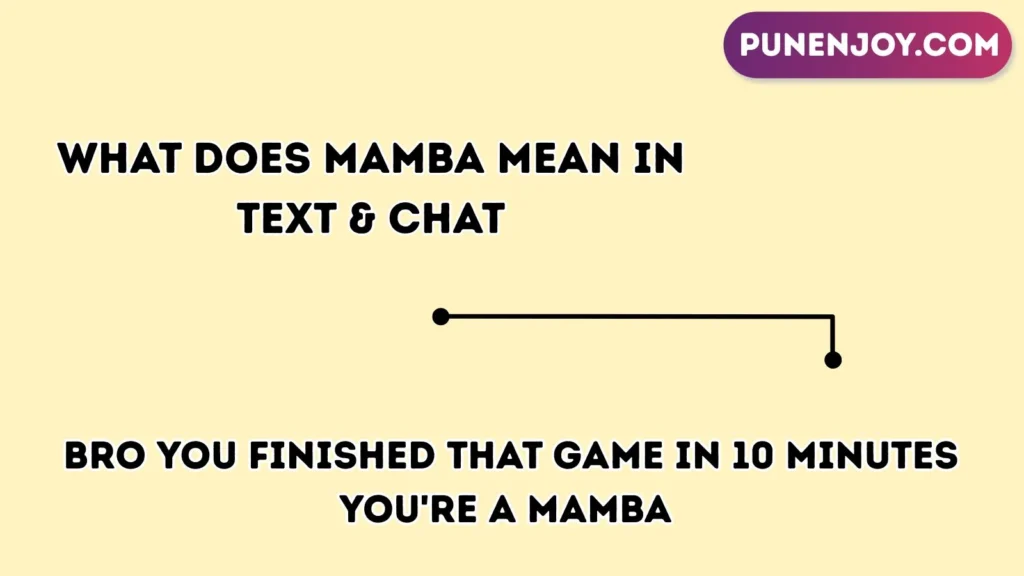 What Does Mamba Mean in Text & Chat