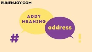 addy meaning
