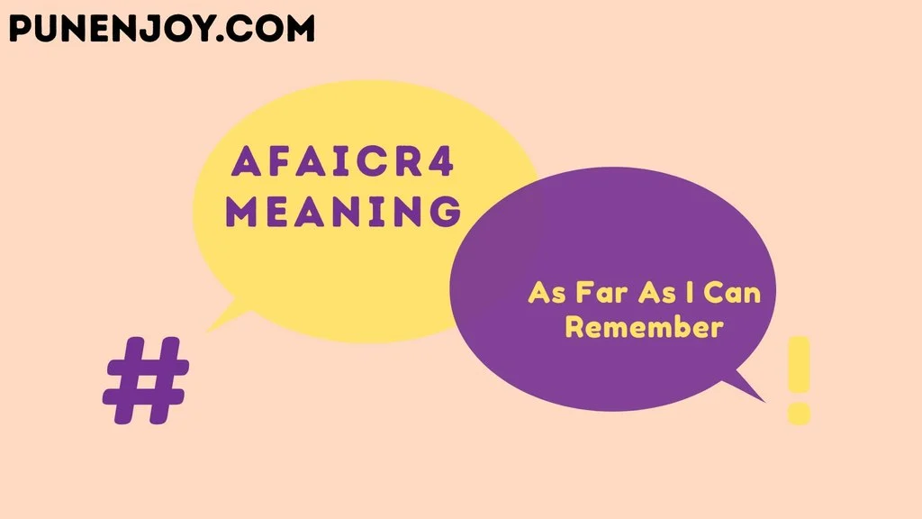 afaicr4 meaning