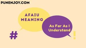 afaiu meaning