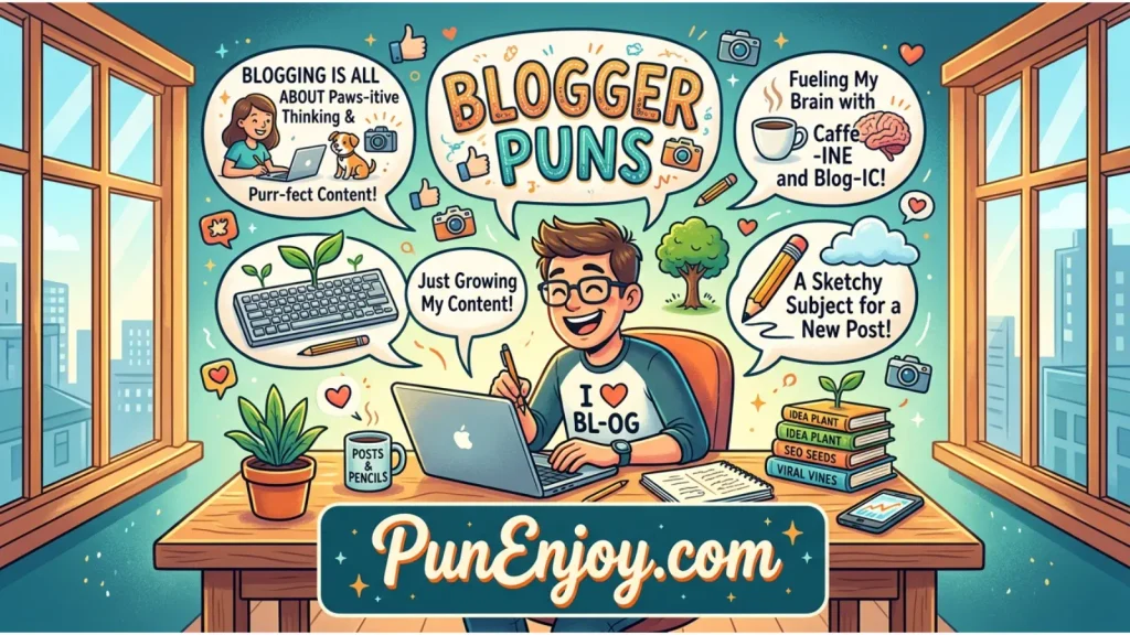 Blogger Puns